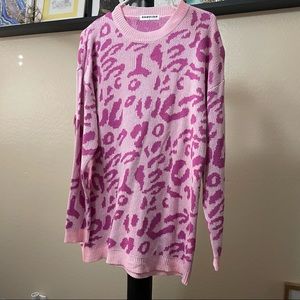 NWOT Leopard Sweater